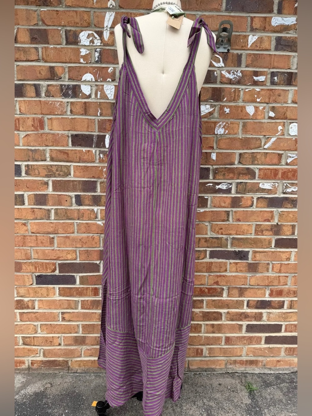NWT A Rare Bird VIKI MAY LONG MAXI DRESS O/S - Picture 2 of 2